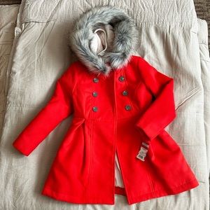 Cat&Jacket Girls Peacoat